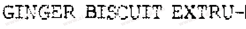 Ginger Biscuit Extru字体转换